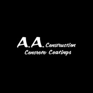 AA Construction Concrete Coatings logo