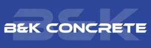 B&K Concrete logo