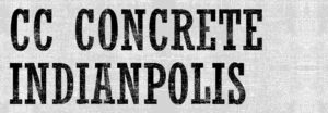 CC Concrete & Excavation Solutions logo