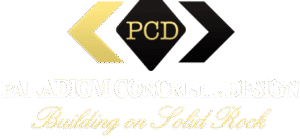 Paradigm Concrete Design –  PCD logo