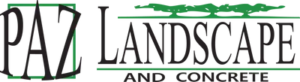 Paz Landscape and Concrete logo