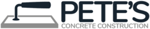 Pete’s Concrete Construction logo