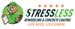 StressLess Remodeling logo