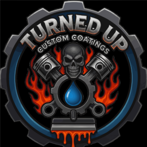 Turned Up Custom Coatings logo