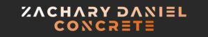 Zachary Daniel Concrete logo