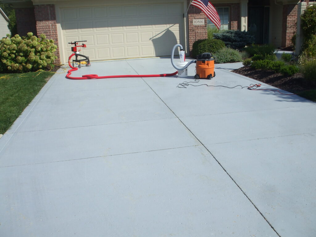 Decorative Driveway Resurfacing, a coating system offered by Artisan Concrete Coatings in Jenkins, MN