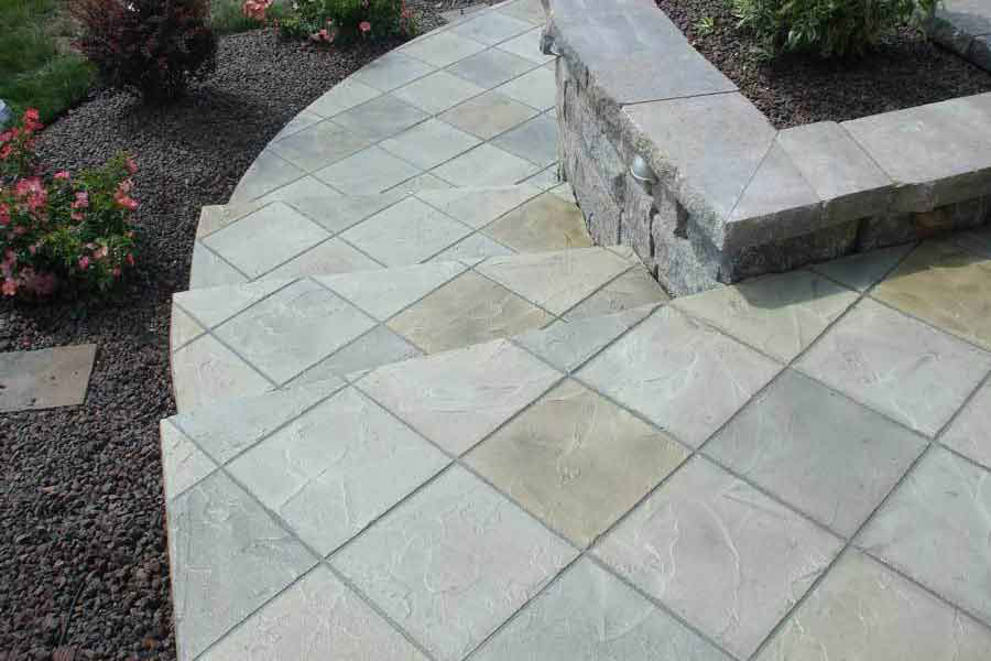 Tuscan Slate floor at a home in Mobile, AL by Cornerstone Hard Surface Restoration in Theodore, AL