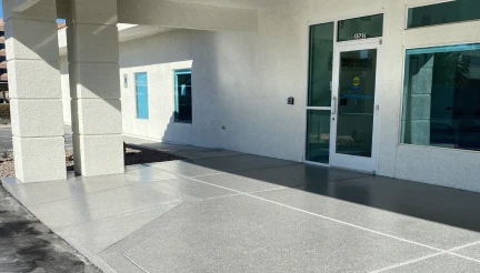 Patio coating by Reveles Luxury Coatings in Las Vegas, NV