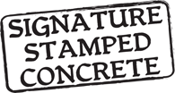 Signature Stamped Concrete, LLC logo