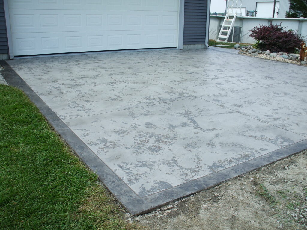 Tuscan Troweled Driveway, a coating system offered by Sure Coat Epoxy in Brinson, GA